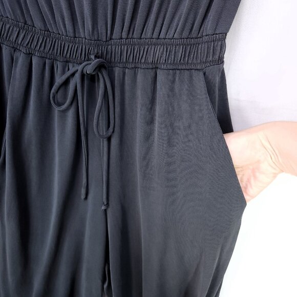 Saturday Sunday Anthropologie Women's Jumpsuit Size XS Wide Leg Short Sleeve - Picture 12 of 15